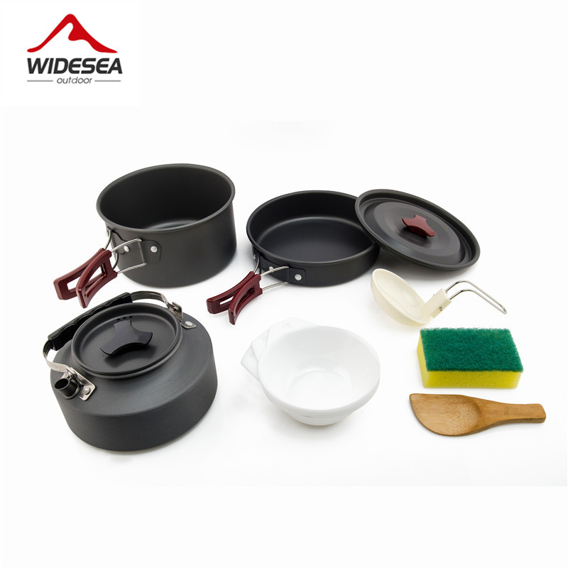 Widesea Camping Cookware Set O - Camping Cooking Bundle review and price