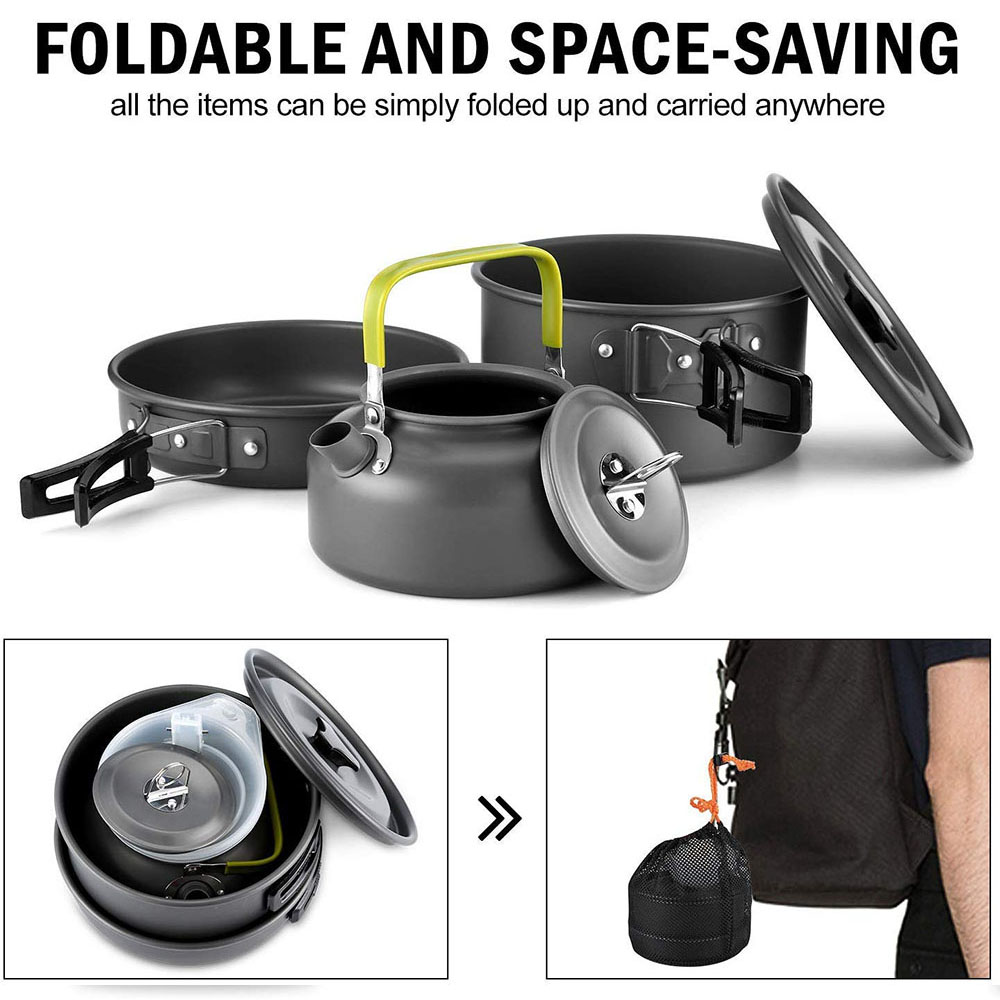 Outdoor Camping Cookware Set M - Camping Cooking Set review and price