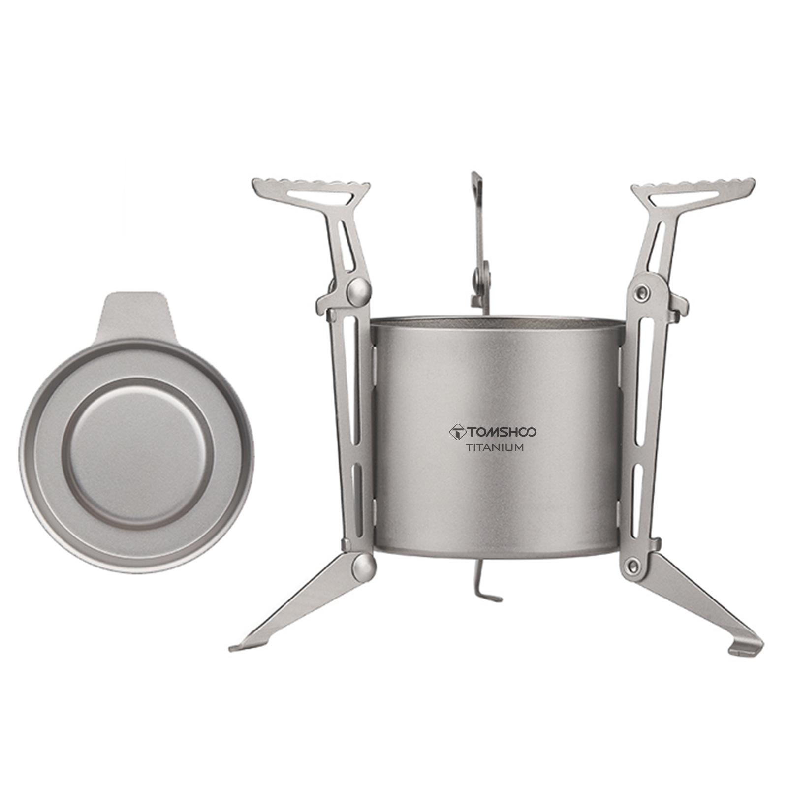 TOMSHOO Ti Alcohol Stove and L - Camping Cooking Pot With Lid review and price