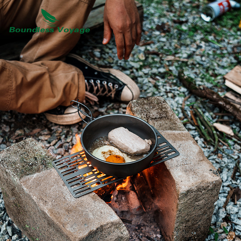 Boundeless Voyage Outdoor Camp - Camping Cooking Set Stainless Steel review and price