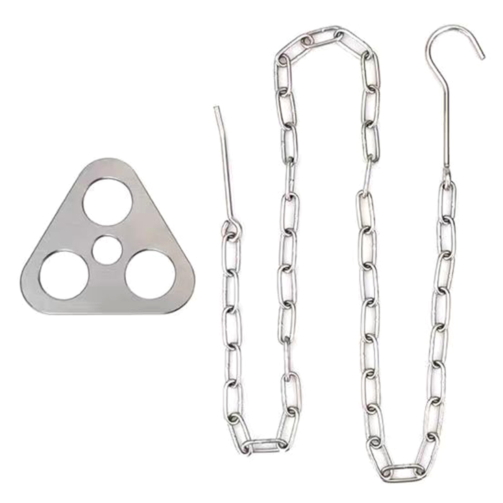 1pc Camping Tripod Iron Materi - Camping Cooking Pot Tripod review and price